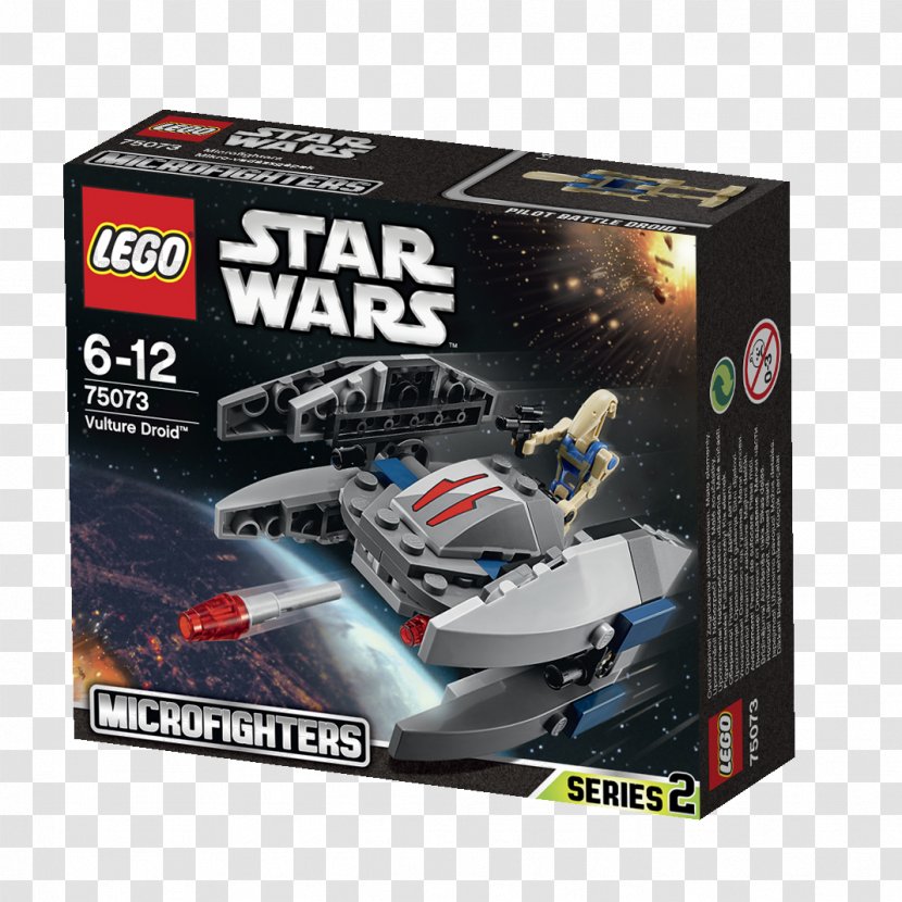 LEGO Star Wars : Microfighters Battle Droid Transparent PNG
