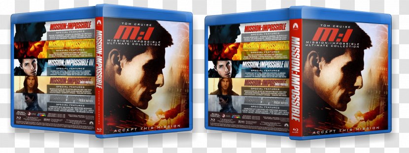 Blu-ray Disc Mission: Impossible United Kingdom DVD Vending Machines - Collectable Transparent PNG