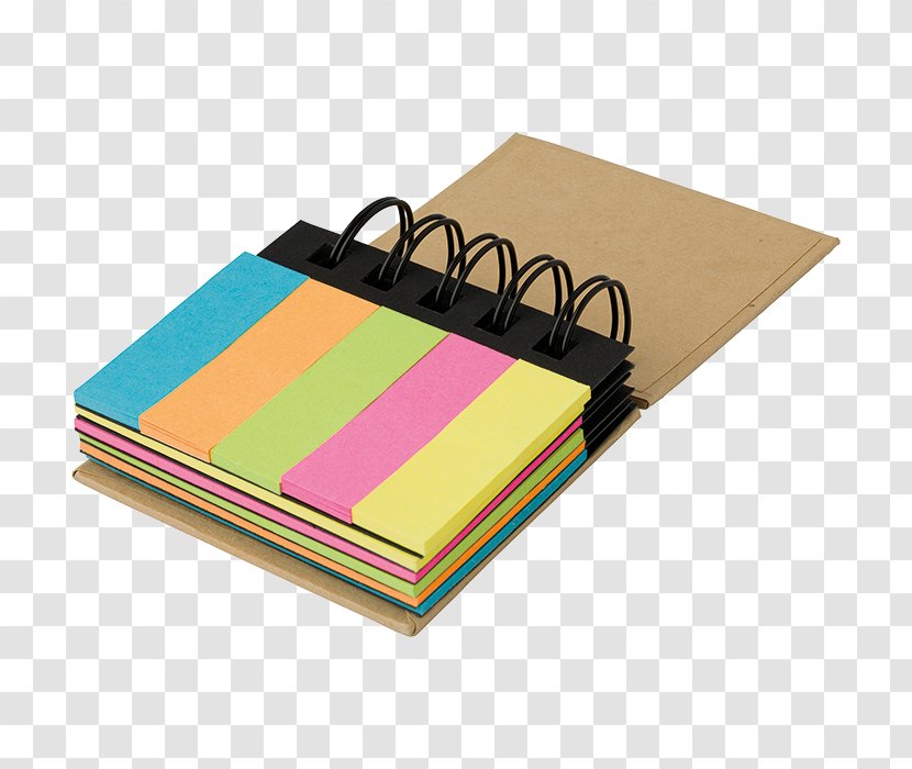 Post-it Note Notebook Promotional Merchandise Wet-drop Printing - Pen - Spiral Wire Transparent PNG