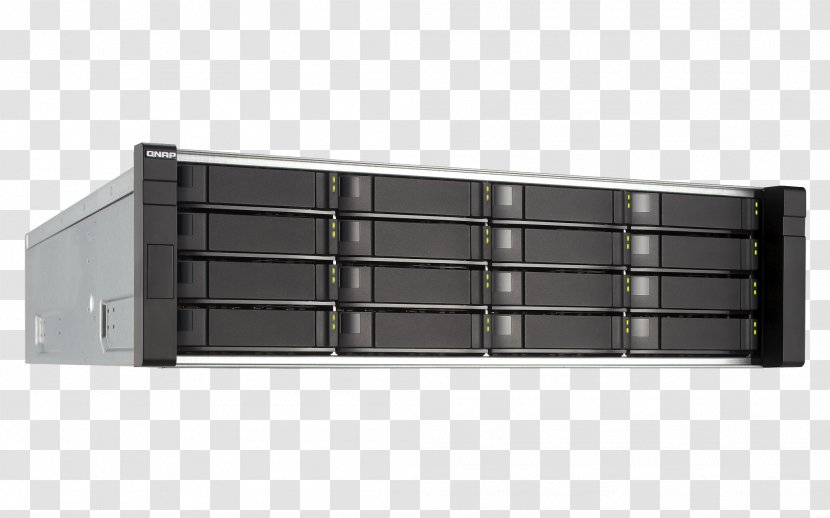 Disk Array Serial Attached SCSI Network Storage Systems QNAP ES1640DC NAS Server - Ata - SAS 6Gb/s EJ1600 16-Bay Expansion EnclosureOthers Transparent PNG