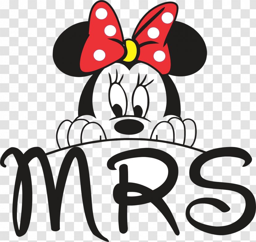 Minnie Mouse Mickey Mrs. Mr. T-shirt - Area - Mr Transparent PNG