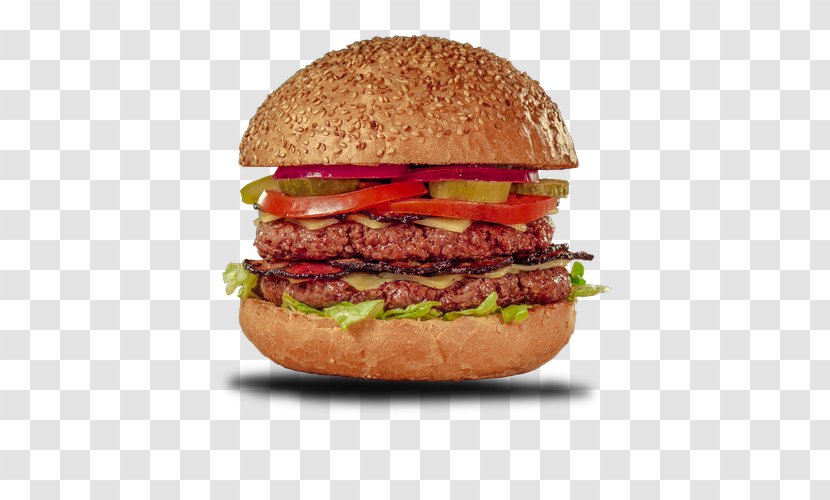 Cheeseburger Buffalo Burger Whopper Slider Breakfast Sandwich - Patty - Junk Food Transparent PNG