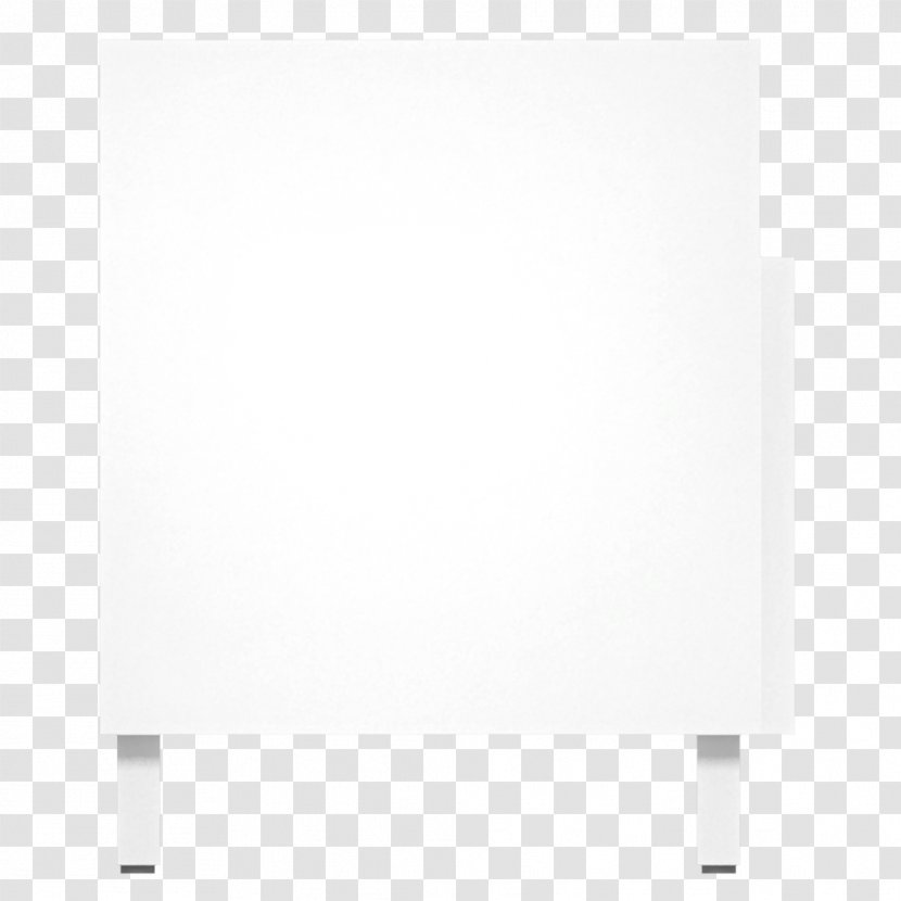 Rectangle - White - Tv Cabinet Transparent PNG