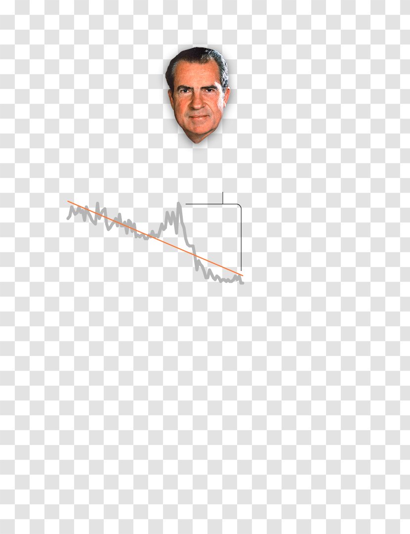Richard Nixon Line Angle Font - Neck Transparent PNG
