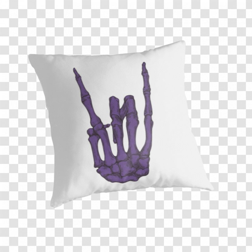 Throw Pillows Cushion FaZe Clan - Pillow - Skeleton Hand Transparent PNG