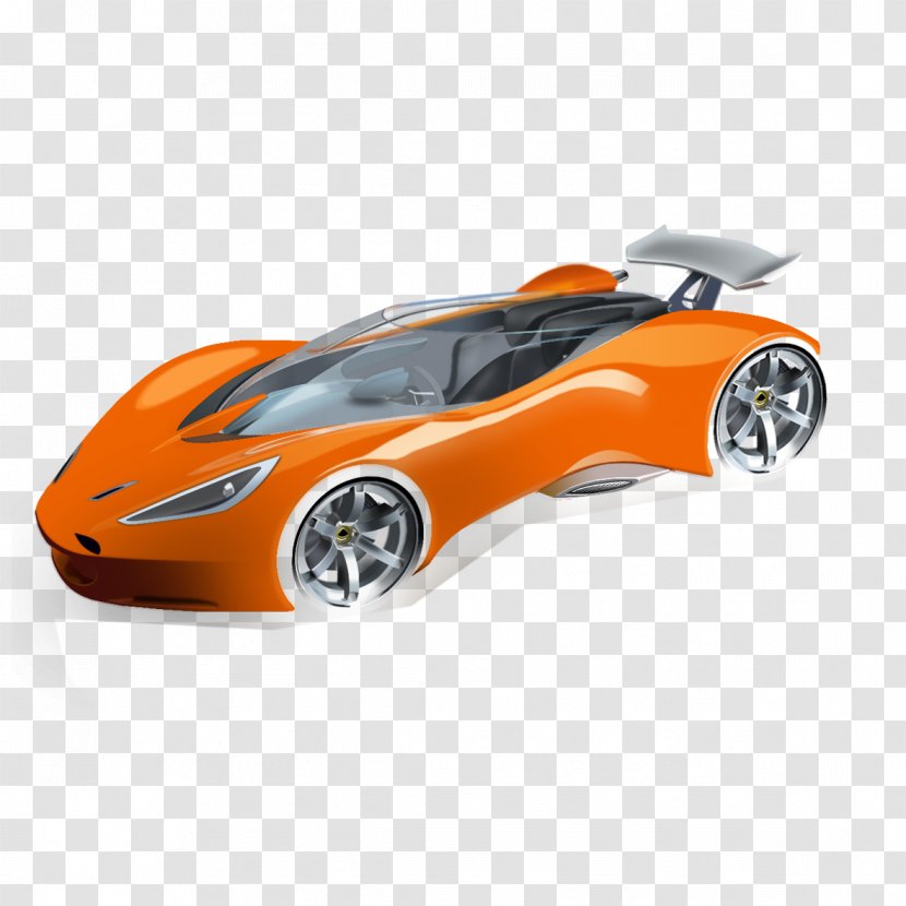 Sports Car Compact Model Transparent PNG