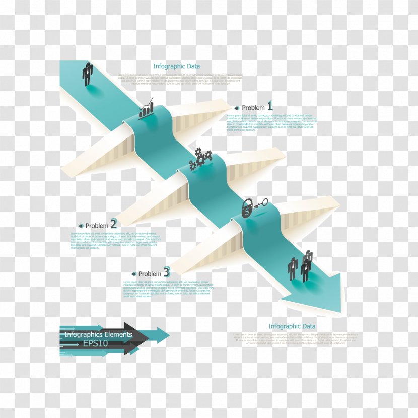 Vector Arrow Information - Propeller - Airplane Transparent PNG