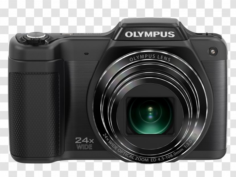Olympus SZ-16 Point-and-shoot Camera SZ-12 - Single Lens Reflex Transparent PNG