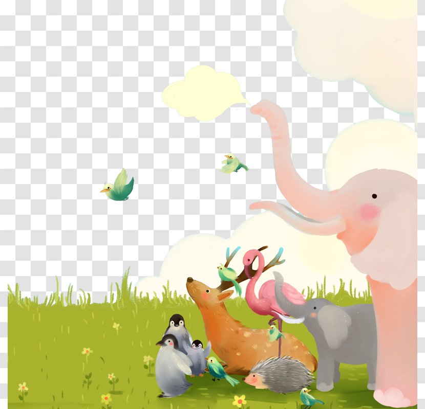 Cartoon Background - Rabbit - Cosplay Transparent PNG
