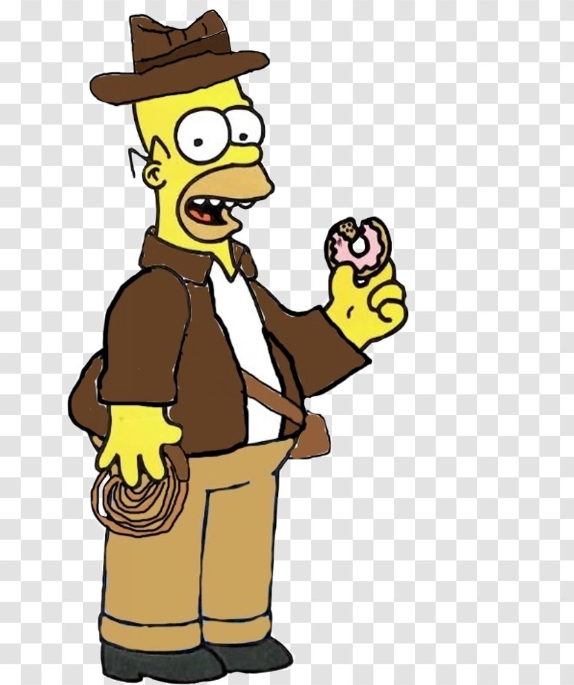 Homer Simpson Indiana Jones Peter Griffin Bart Marion Ravenwood - American Dad - Homero Transparent PNG