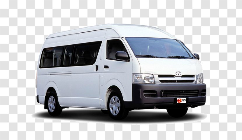 Car Rental Toyota HiAce Van - Compact Transparent PNG