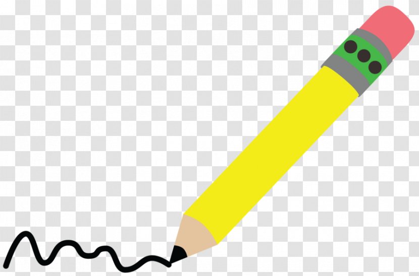 Pencil Cutie Mark Crusaders Check Clip Art - Royaltyfree - Yellow Transparent PNG