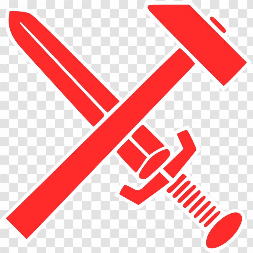 Hammer Strasserism Sword Symbol Tool Transparent PNG