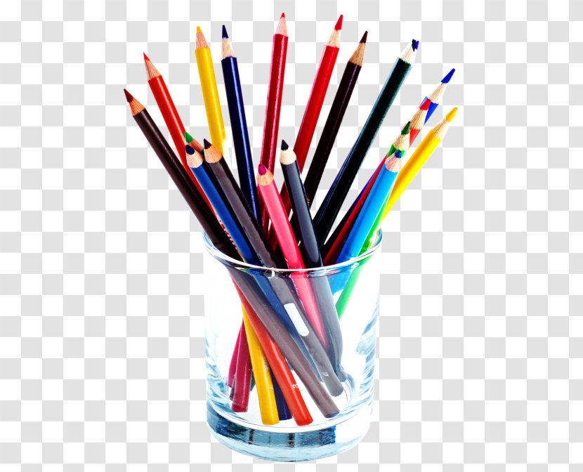 Colored Pencil Drawing - Pencils Transparent PNG