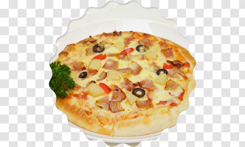Sicilian Pizza Quiche Tarte Flambée Cuisine - Recipe Transparent PNG
