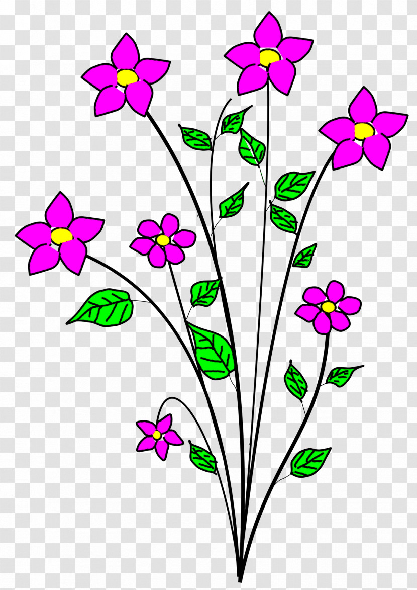 Flower Plant Pedicel Petal Plant Stem Transparent PNG