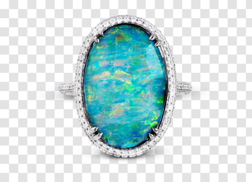 Opal Engagement Ring Body Jewellery - Mineski Transparent PNG