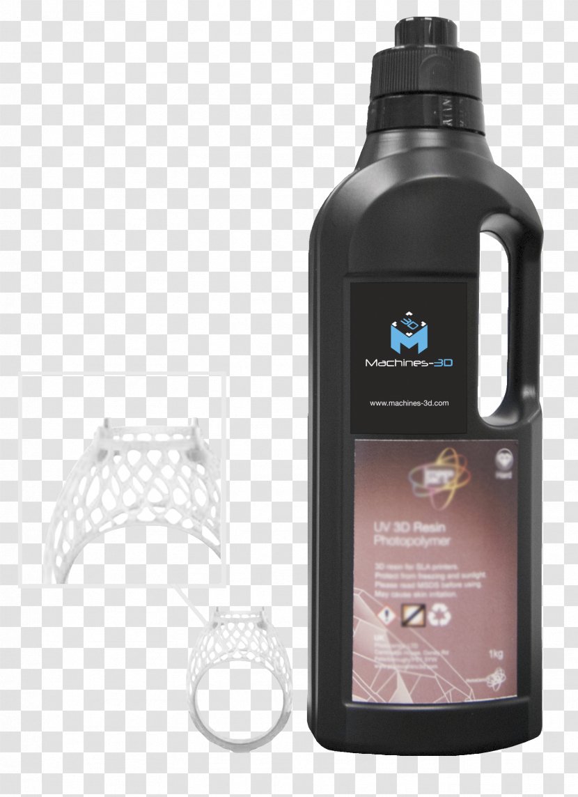 Bottle Resin Ultraviolet - Threedimensional Space - BOTIQUE Transparent PNG