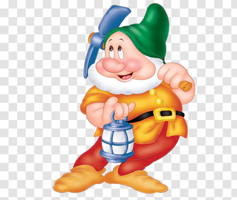 Seven Dwarfs Snow White Dopey Sneezy Bashful - Thumb Transparent PNG