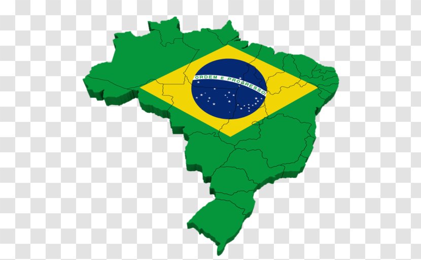 Flag Of Brazil World Map Stock Photography Transparent PNG