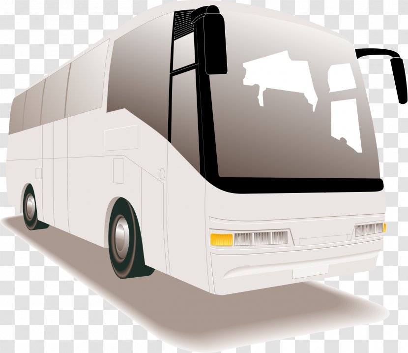 Tour Bus Service Coach Clip Art - Automotive Design Transparent PNG