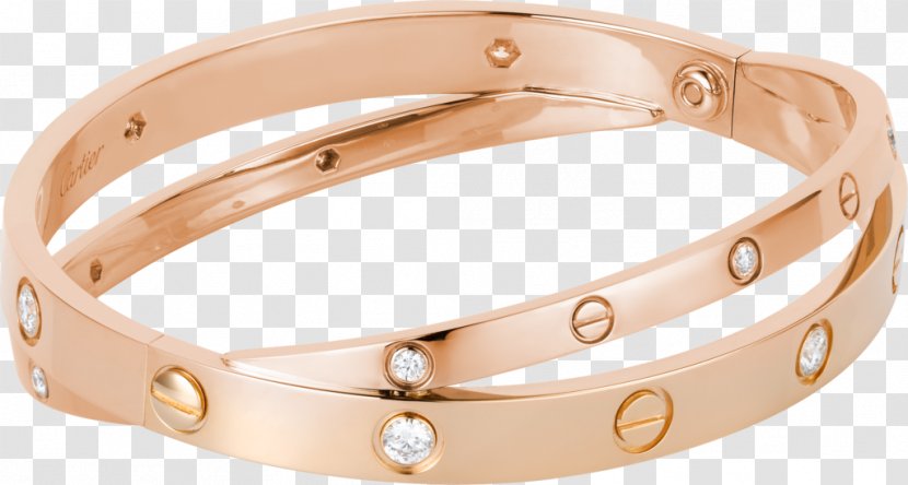 Bangle Love Bracelet Cartier Jewellery - Wedding Ceremony Supply Transparent PNG