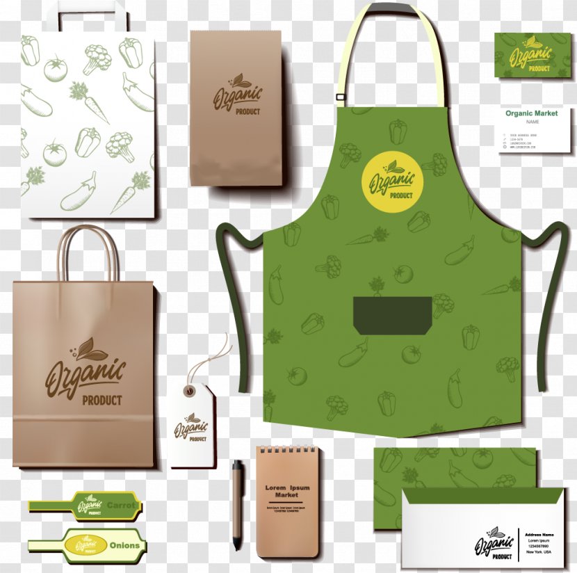Handbag Designer - Green - Bread Shop Visual Identification System Transparent PNG