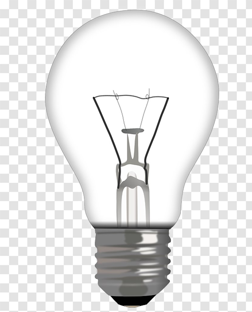Incandescent Light Bulb Lamp Lighting Electricity - Electrical Filament Transparent PNG
