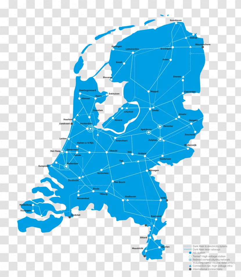Netherlands Map Mercator Projection - World Transparent PNG