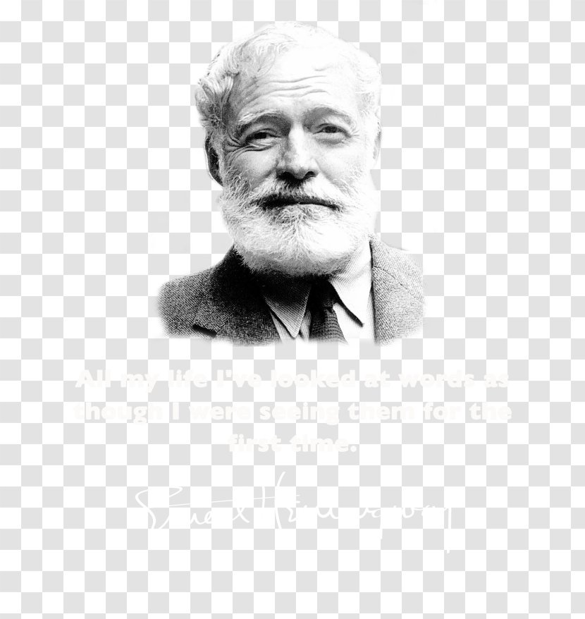 Ernest Hemingway A Farewell To Arms The Old Man And Sea Spanish Earth Writer - Book Transparent PNG