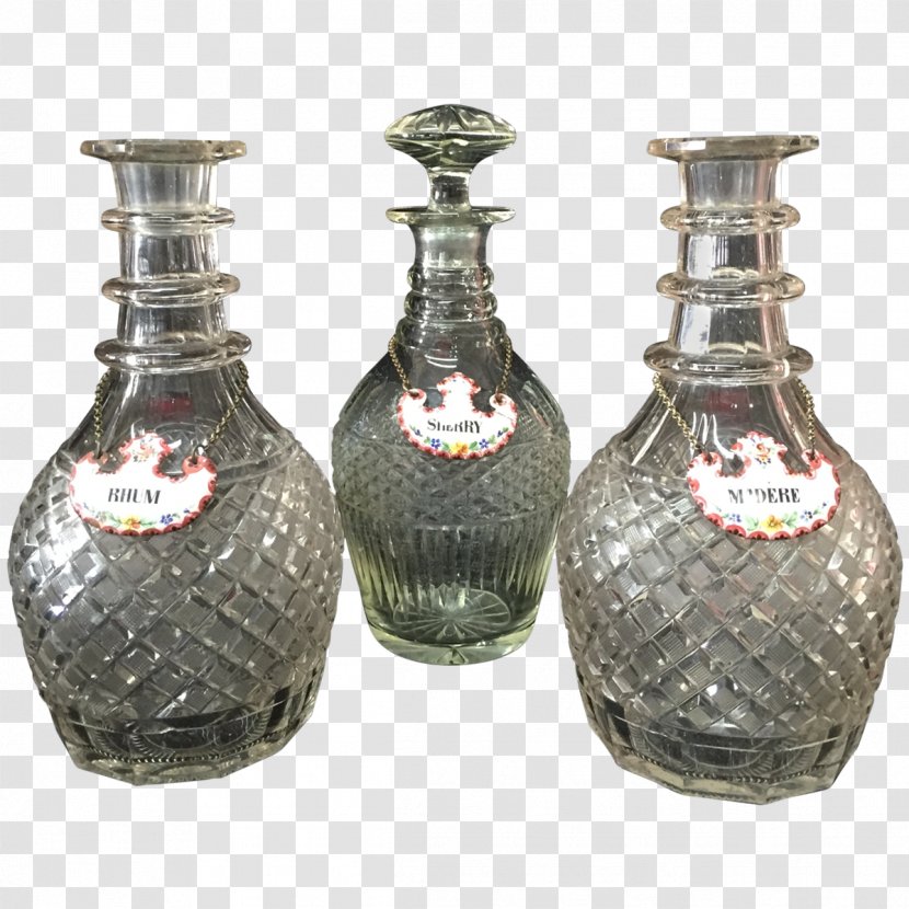 Glass Bottle Vase Artifact - Barware - Rhum Transparent PNG