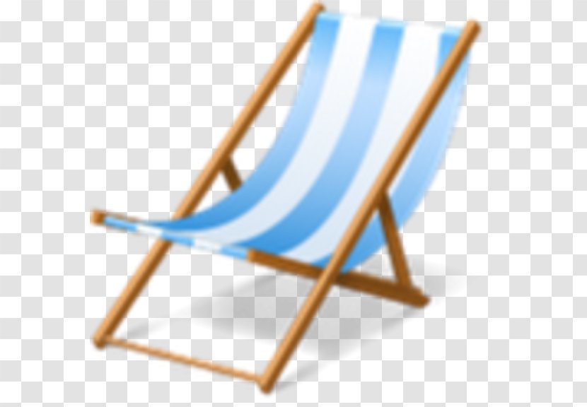 Beach Deckchair Chaise Longue Hotel - Folding Chair Transparent PNG