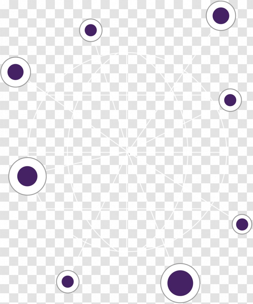 Line Point Pattern - Purple Transparent PNG