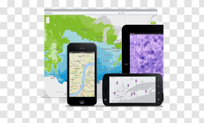 ArcGIS Smartphone Map Cartography Geographic Information System Transparent PNG