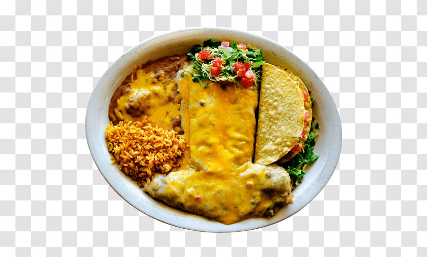 Mexican Cuisine El Toro Bravo Restaurant Dish Vegetarian Food - Chimichanga Transparent PNG