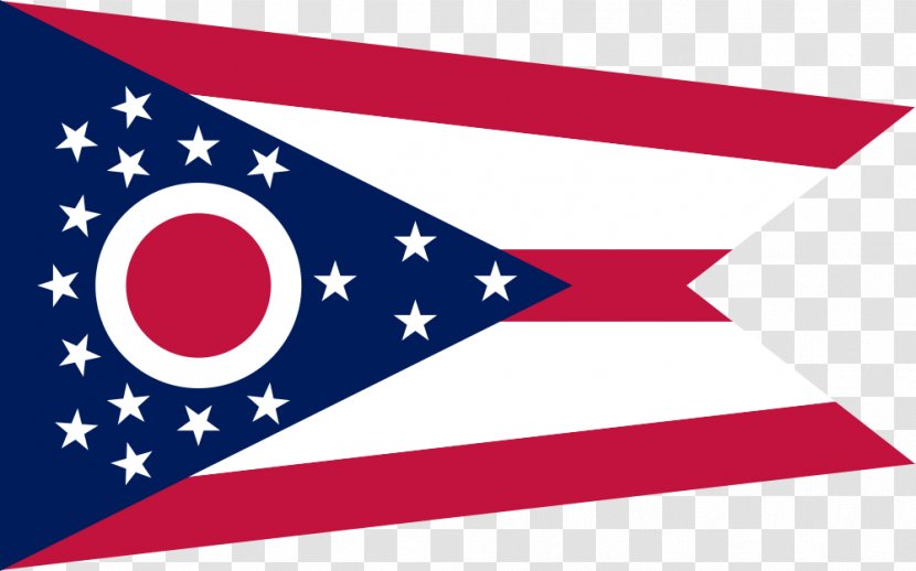 Flag Of Ohio The United States State - Flags World - Outline Transparent PNG