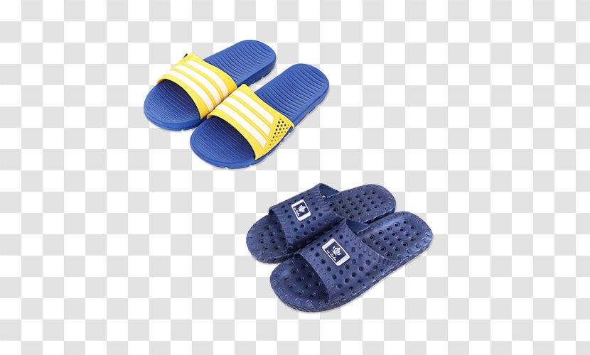 Slipper Crocs Shoe Flip-flops Sandal - Electric Blue - Men's Sandals And Slippers Transparent PNG