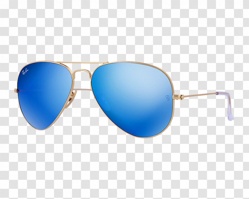 Ray-Ban Aviator Flash Sunglasses Mirrored - Goggles - Ray Ban Transparent PNG