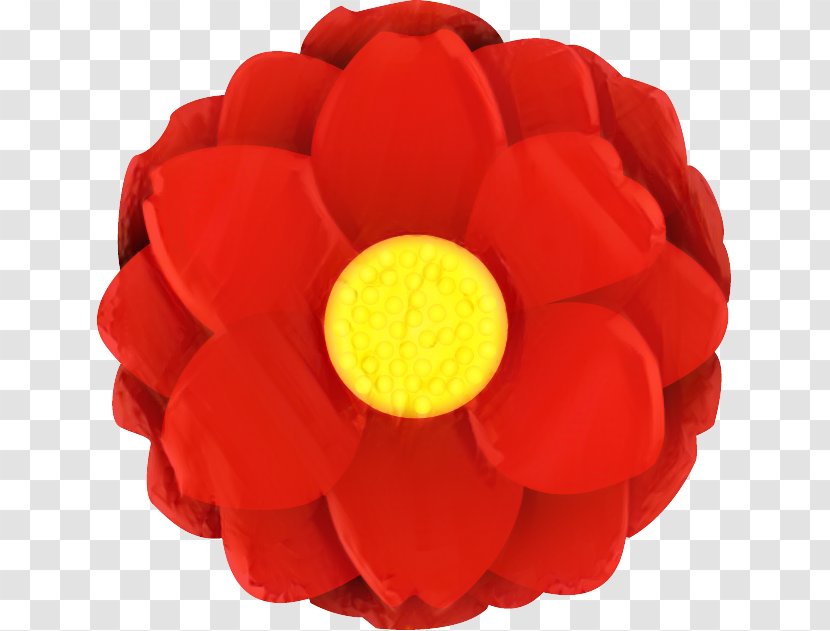 Petal Cut Flowers RED.M - Coquelicot - Yellow Transparent PNG