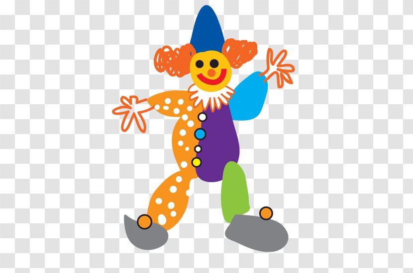 Drawing - Orange - Jane Clowns Transparent PNG