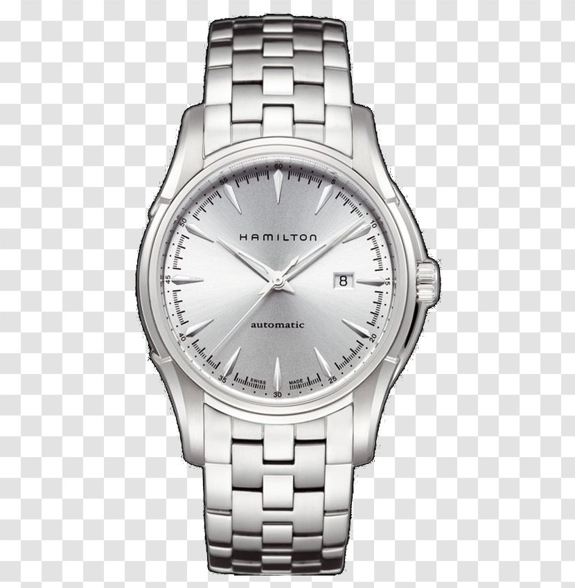 Hamilton Watch Company Automatic ETA SA Amazon.com - Silver Transparent PNG