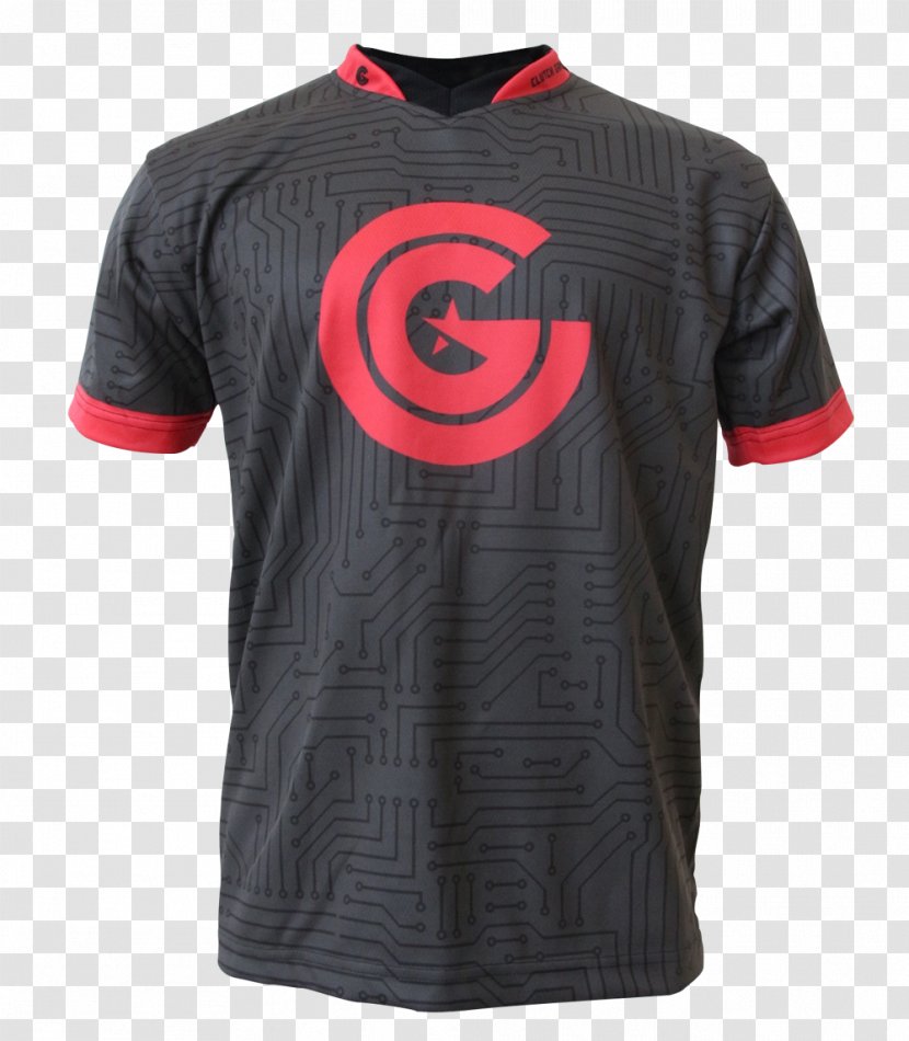 Clutch Gaming T-shirt Sports Fan Jersey - Active Shirt Transparent PNG