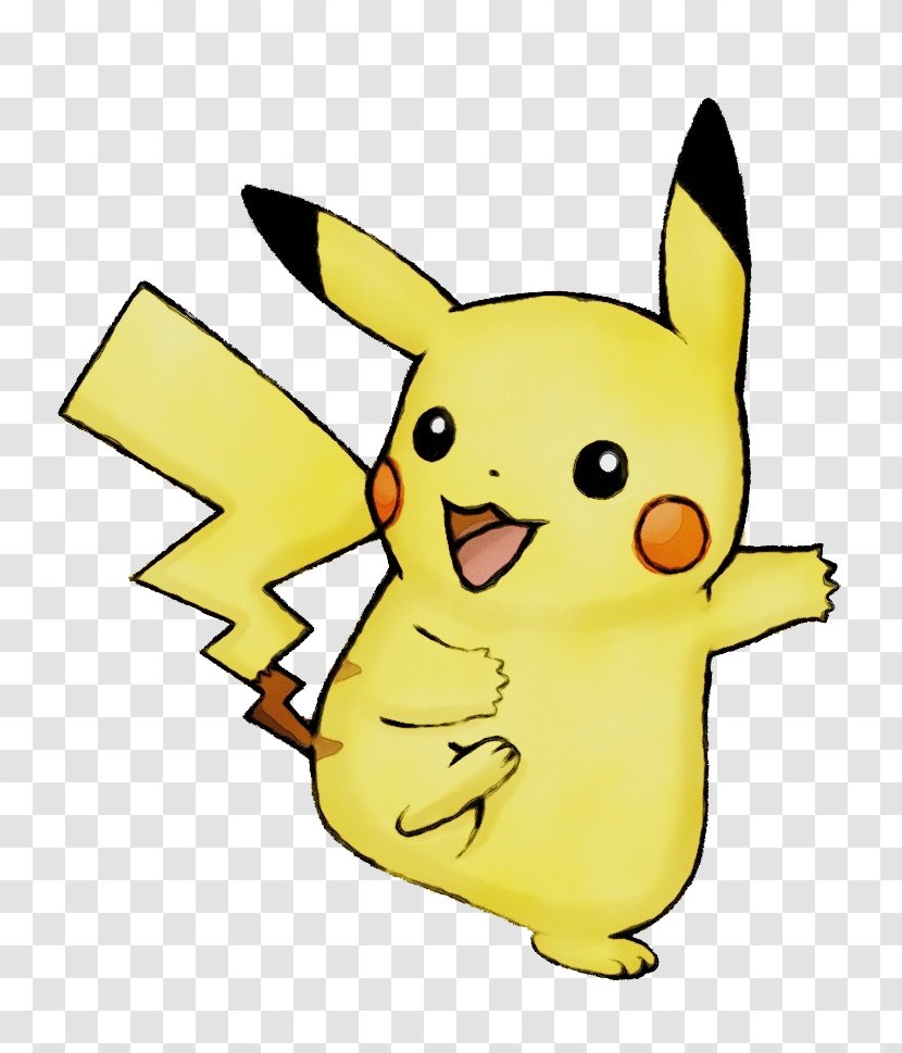 Domestic Rabbit European Pikachu Dog - Cartoon Transparent PNG