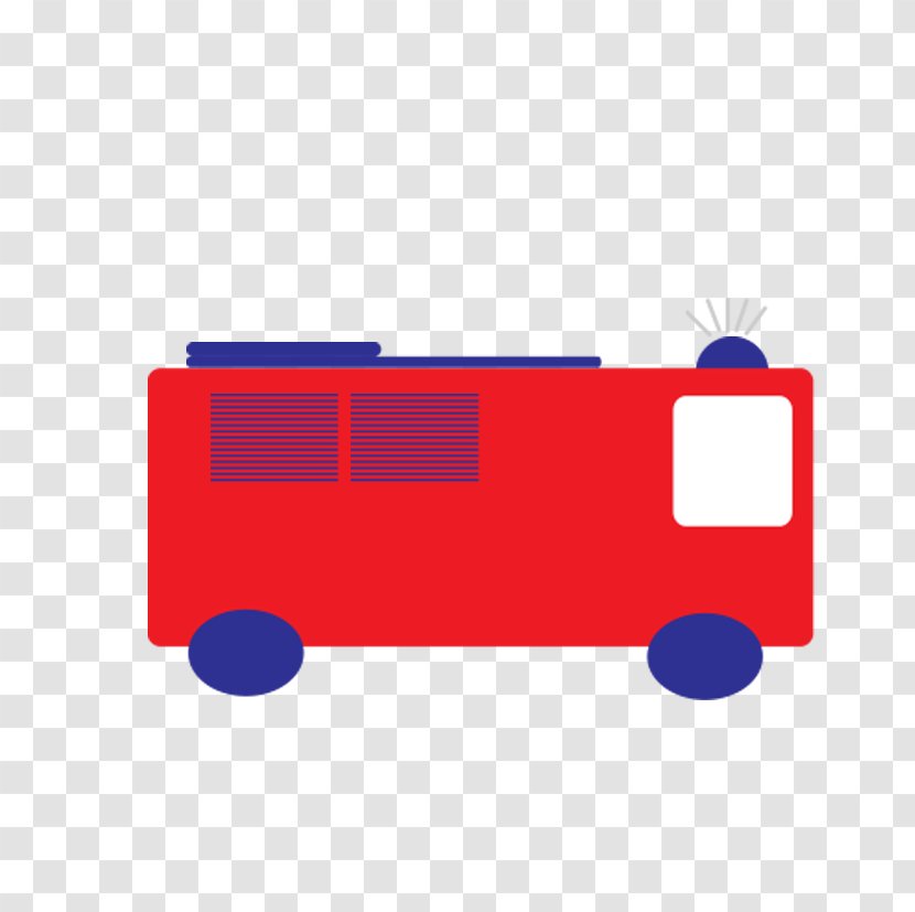 Red Car - Police - Fire Transparent PNG