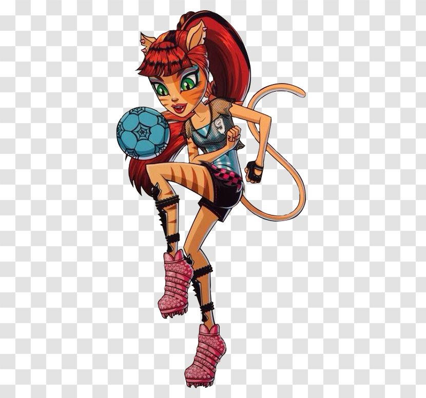 Monster High Freak Du Chic Toralei Doll Ghoul - Frame - Tiger Striped Cat Coloring Pages Transparent PNG