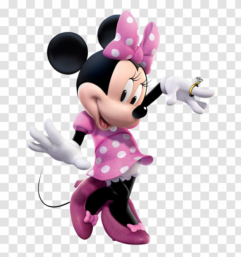 Minnie Mouse Mickey Donald Duck Poster Standee - Pink - MINNIE Transparent PNG