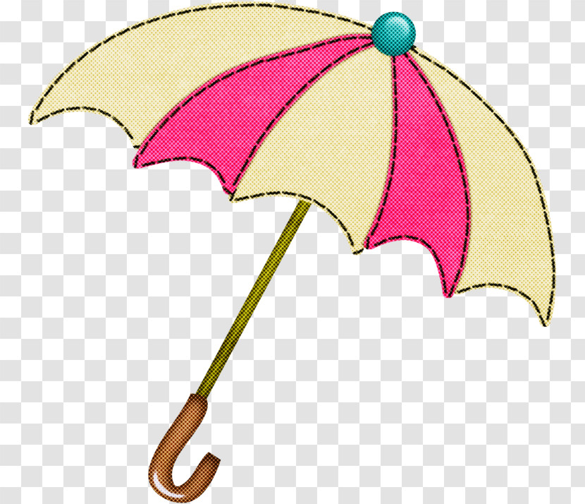 Umbrella Pink Leaf Transparent PNG