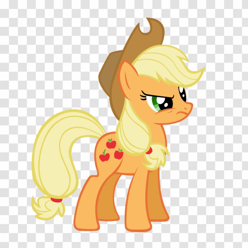 Applejack Fluttershy Pinkie Pie Rarity - Cartoon - Apple Transparent PNG