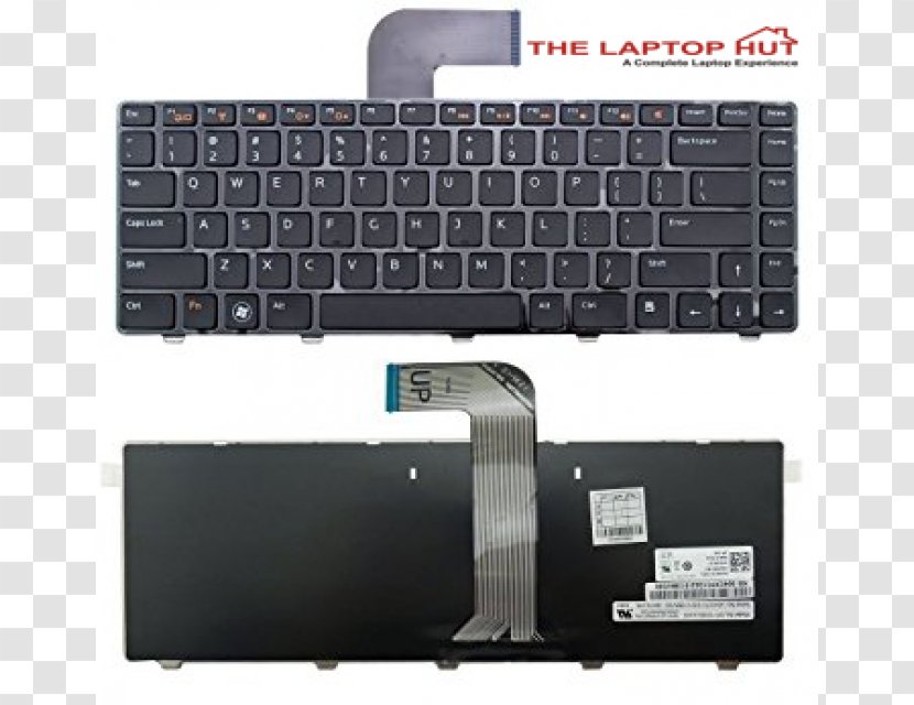 Computer Keyboard Laptop Dell Vostro Numeric Keypads - Keypad Transparent PNG