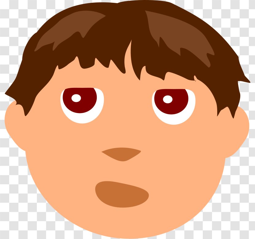 Face Boy Child Clip Art - Cartoon - Expression Pictures Transparent PNG